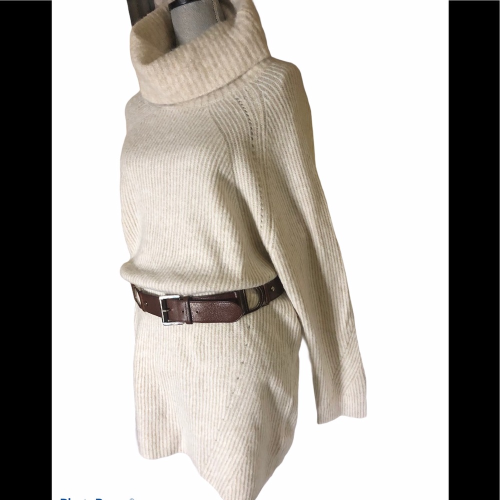 Topshop oversized Cowl-neck Sweater Dress - Picture 4 of 10
